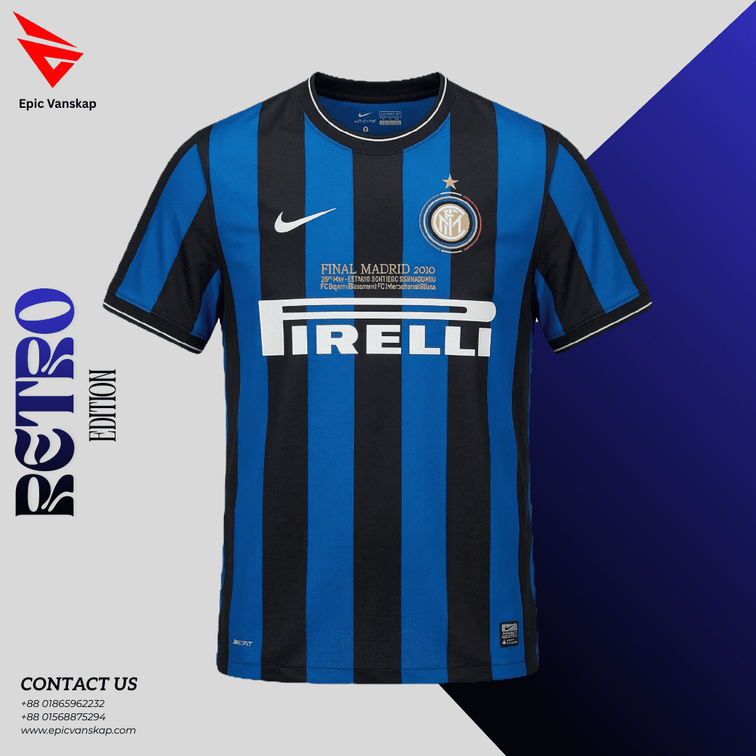 Inter Milan 2009-10 Home Kit Retro Edition