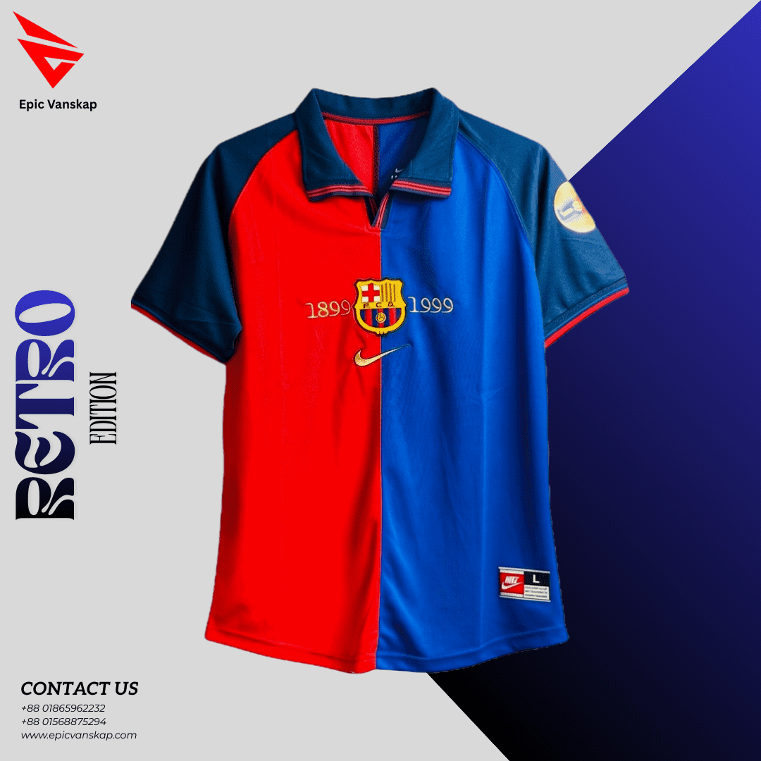 Barcelona Home 1899–1999 Centenary Kit Retro Edition