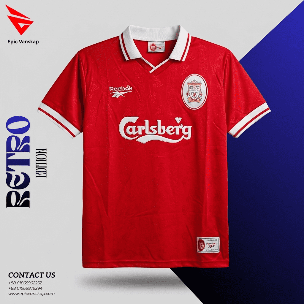 Liverpool 1996-98 Home Kit Retro Edition